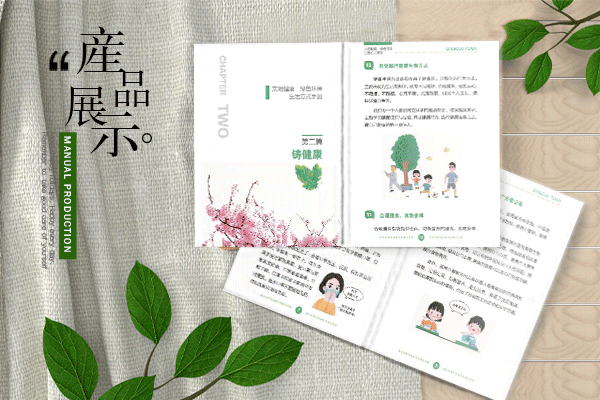 木纹宣传册